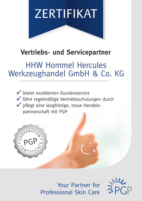 PGP Partnerschaft Zertifikat
